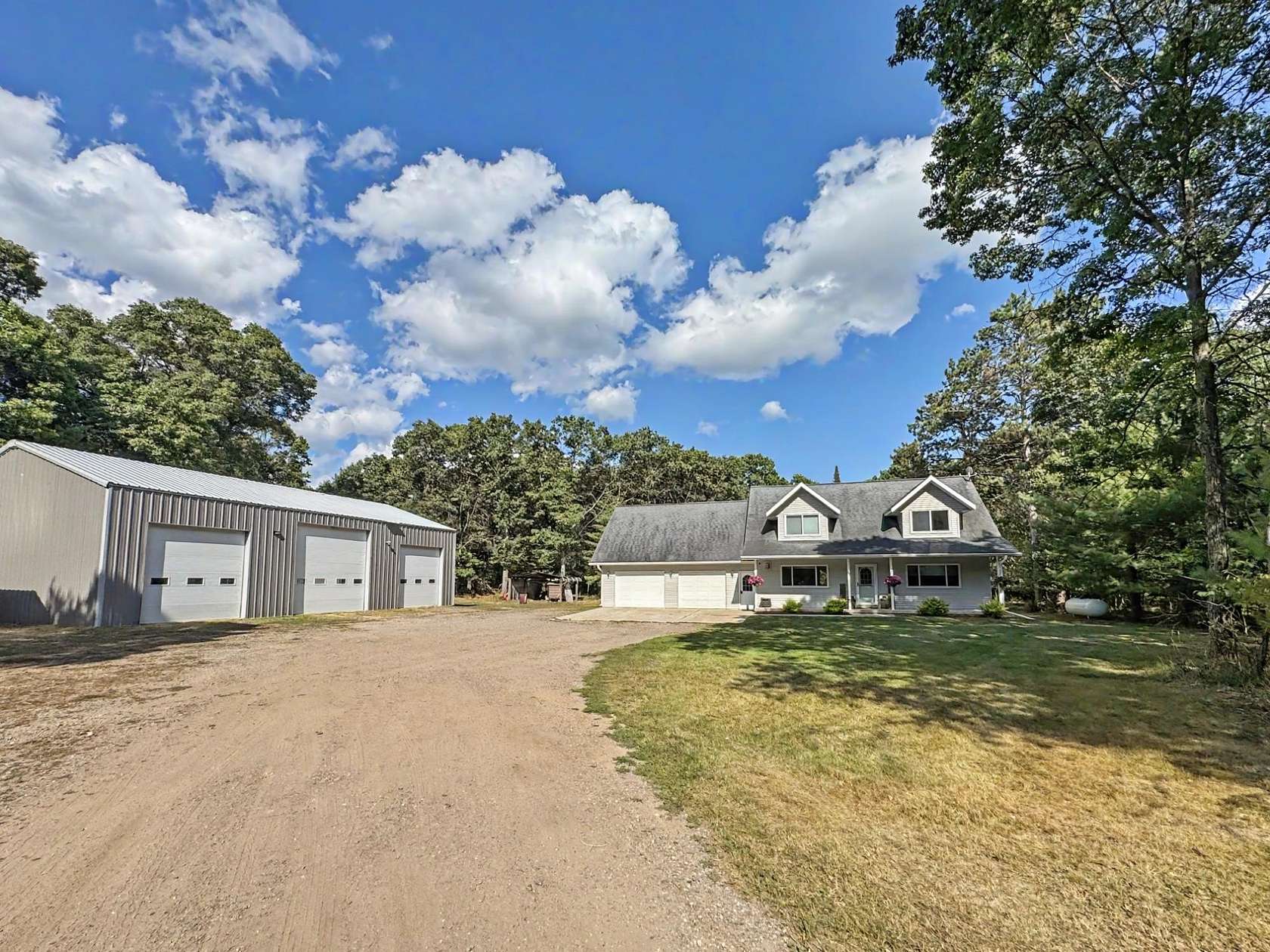 3.72 Acres of Land with Home for Sale in Tomahawk, Wisconsin