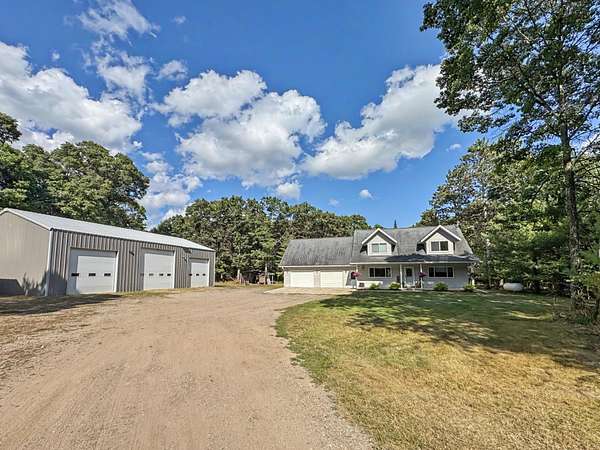 3.72 Acres of Land with Home for Sale in Tomahawk, Wisconsin