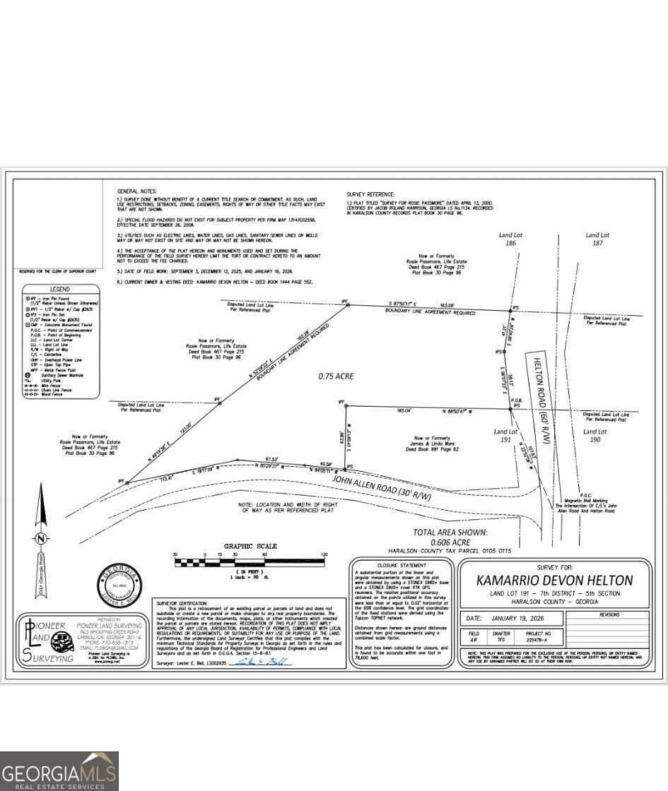 0.7 Acres of Land for Sale in Bremen, Georgia