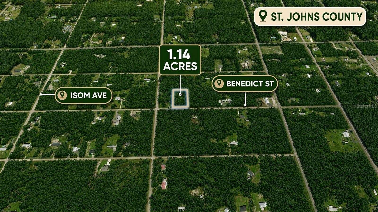 1.13 Acres of Residential Land for Sale in Hastings, Florida