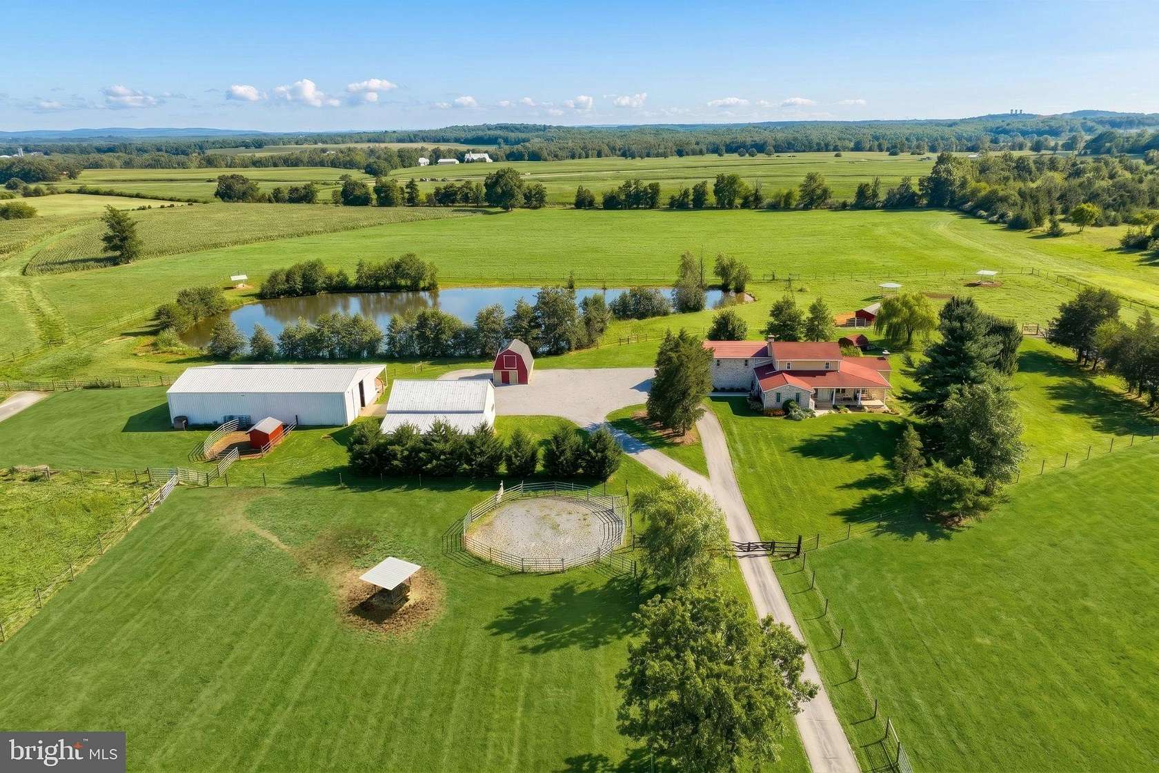 11.8 Acres of Land with Home for Sale in Gettysburg, Pennsylvania