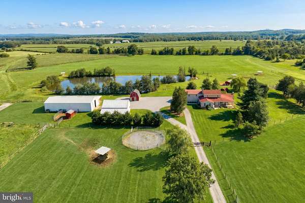 11.8 Acres of Land with Home for Sale in Gettysburg, Pennsylvania