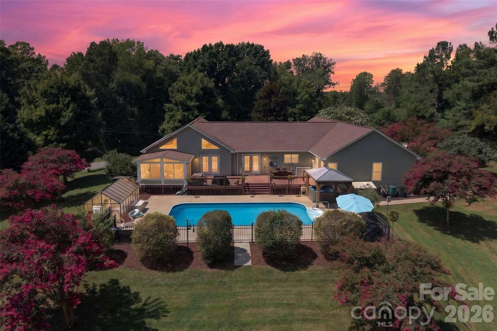 1.53 Acres of Land with Home for Sale in Mooresville, North Carolina