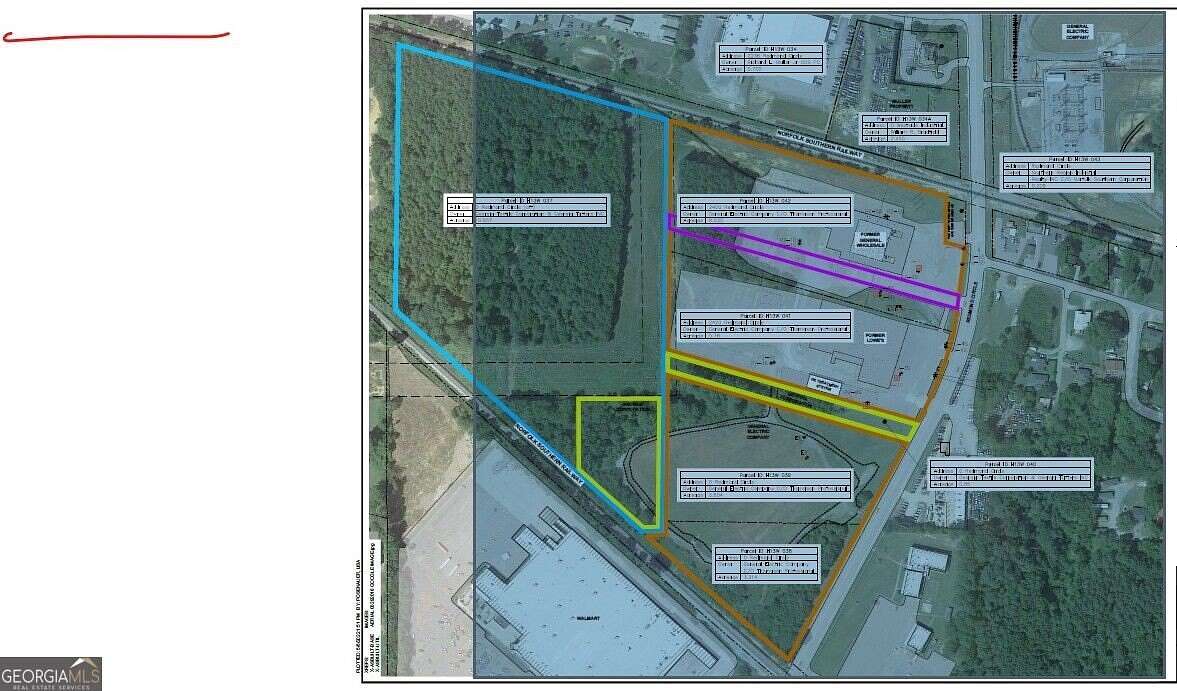 15.8 Acres of Commercial Land for Sale in Rome, Georgia