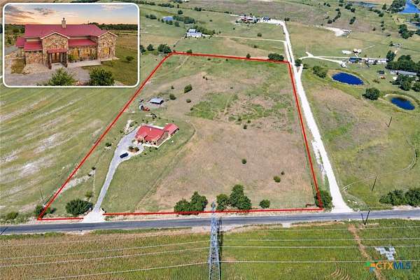 10.2 Acres of Land with Home for Sale in Granger, Texas