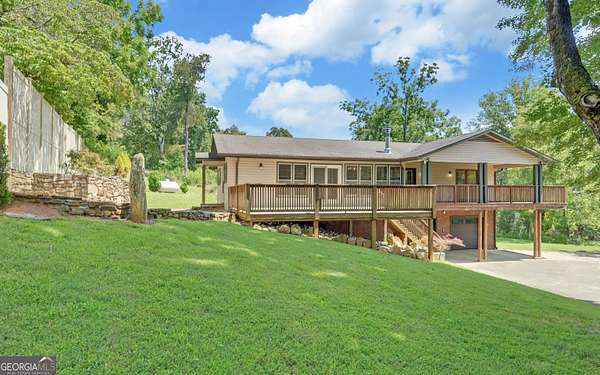 16.4 Acres of Land with Home for Sale in Demorest, Georgia