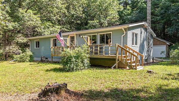 2 Acres of Land with Home for Sale in Pine River, Wisconsin