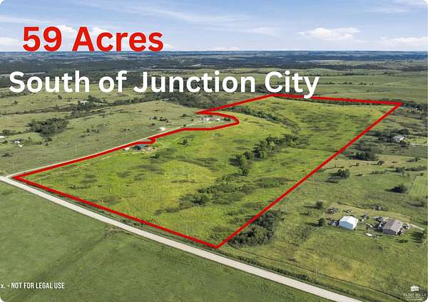 59 Acres of Recreational & Residential Land for Sale in Junction City, Kansas
