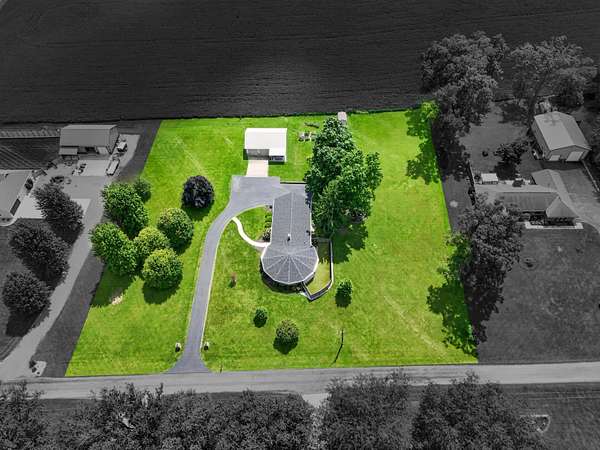 2 Acres of Land with Home for Sale in West Liberty, Ohio