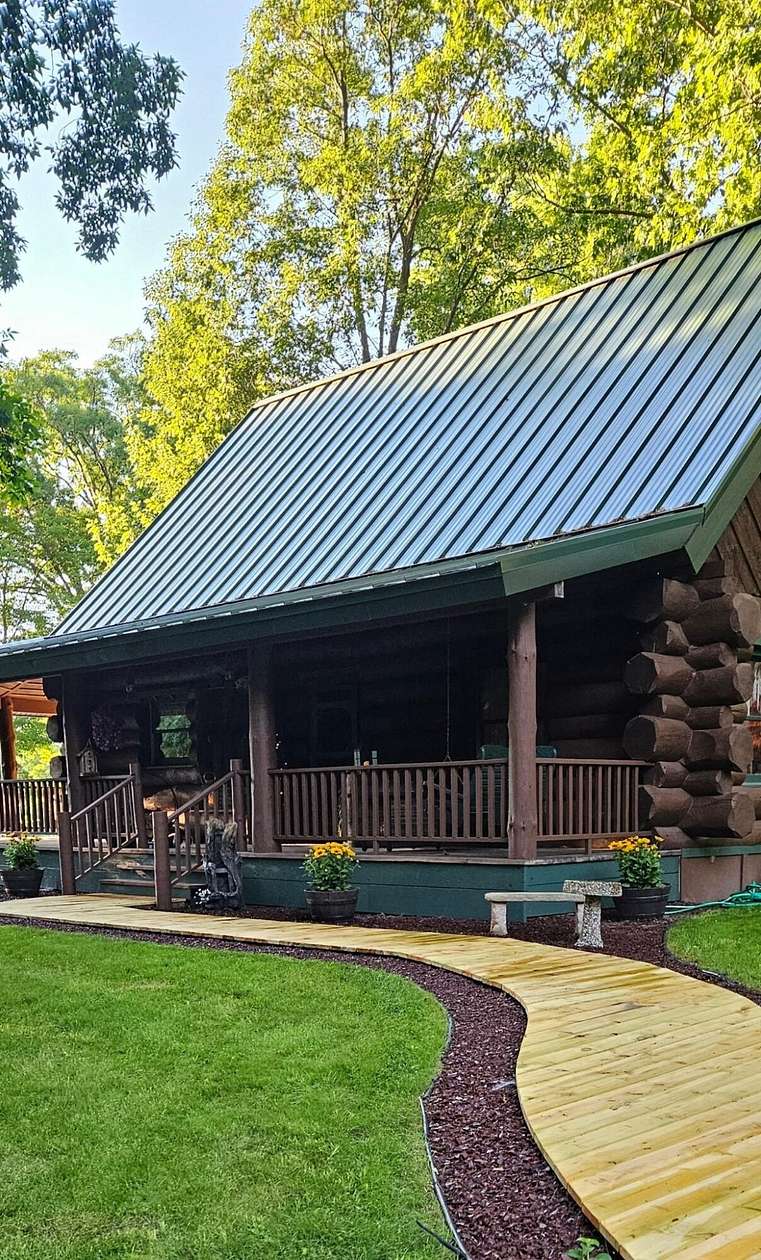 9.1 Acres of Land with Home for Sale in Freeport, Michigan
