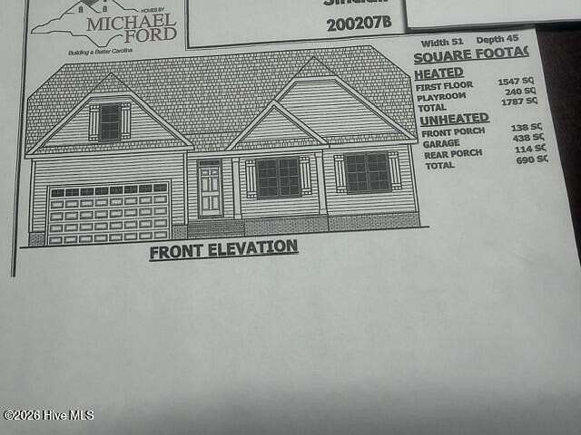 1.59 Acres of Land with Home for Sale in Selma, North Carolina