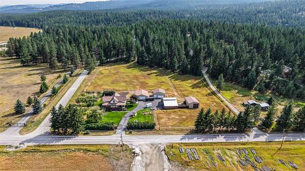 7.1 Acres of Land with Home for Sale in Kalispell, Montana