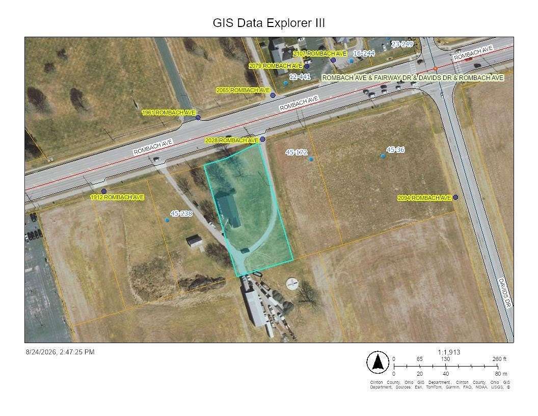 1 Acre of Commercial Land for Sale in Wilmington, Ohio