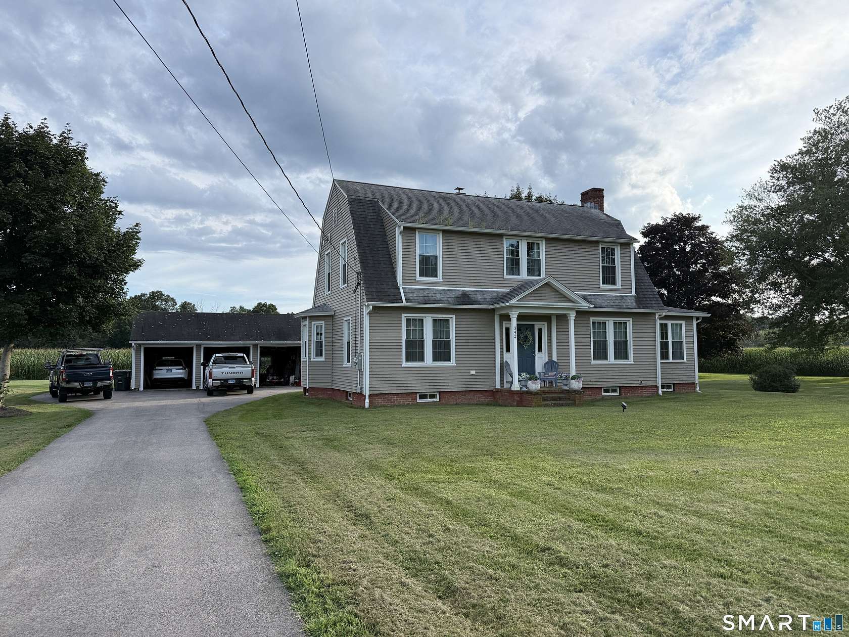 2.74 Acres of Land with Home for Lease in Preston Town, Connecticut
