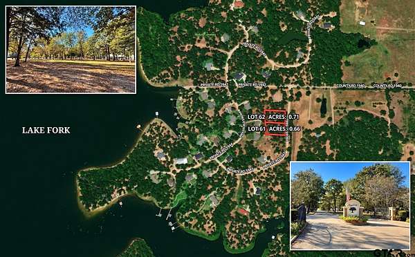 0.66 Acres of Residential Land for Sale in Yantis, Texas
