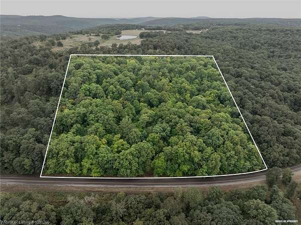 9.63 Acres of Land for Sale in Evansville, Arkansas
