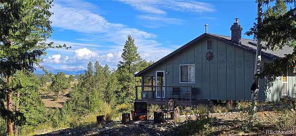 16 Acres of Recreational Land with Home for Sale in Salida, Colorado