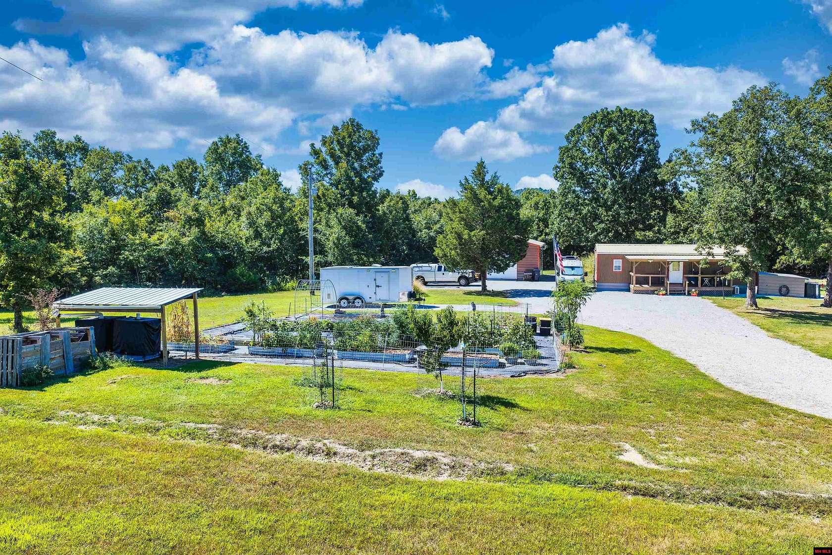 5.4 Acres of Land with Home for Sale in Gainesville, Arkansas
