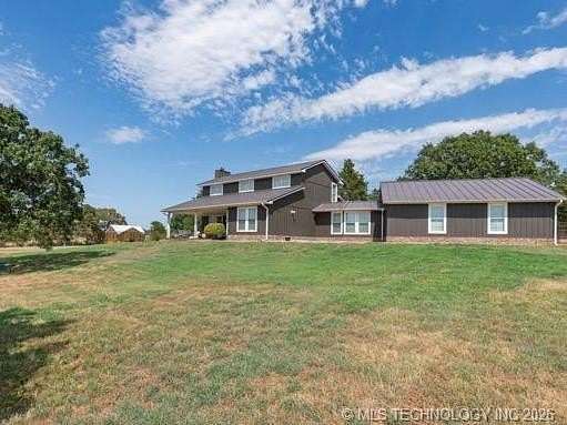 80 Acres of Land with Home for Sale in Tecumseh, Oklahoma