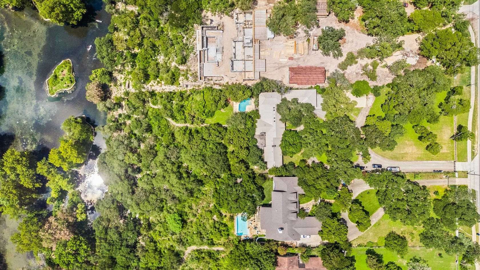 1.9 Acres of Land with Home for Sale in New Braunfels, Texas