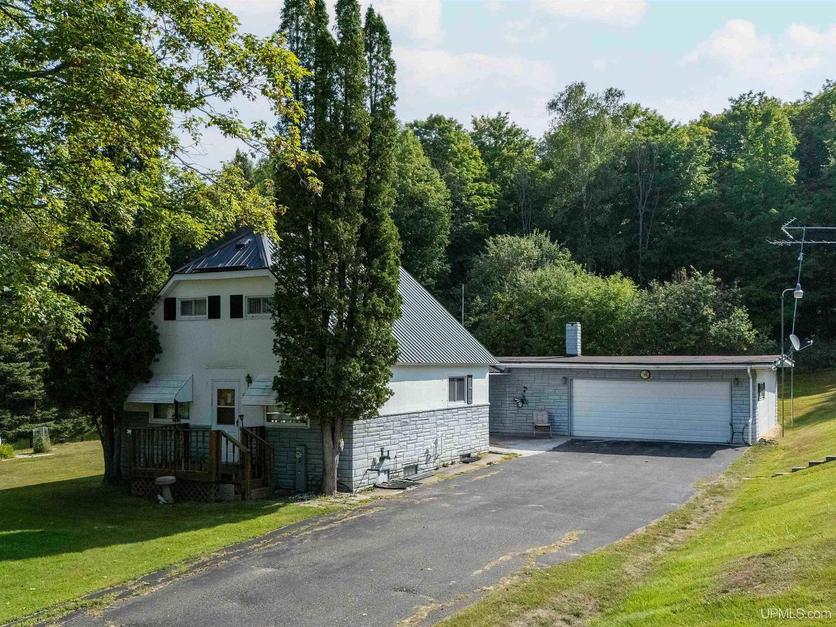 1.6 Acres of Land with Home for Sale in Iron River, Michigan