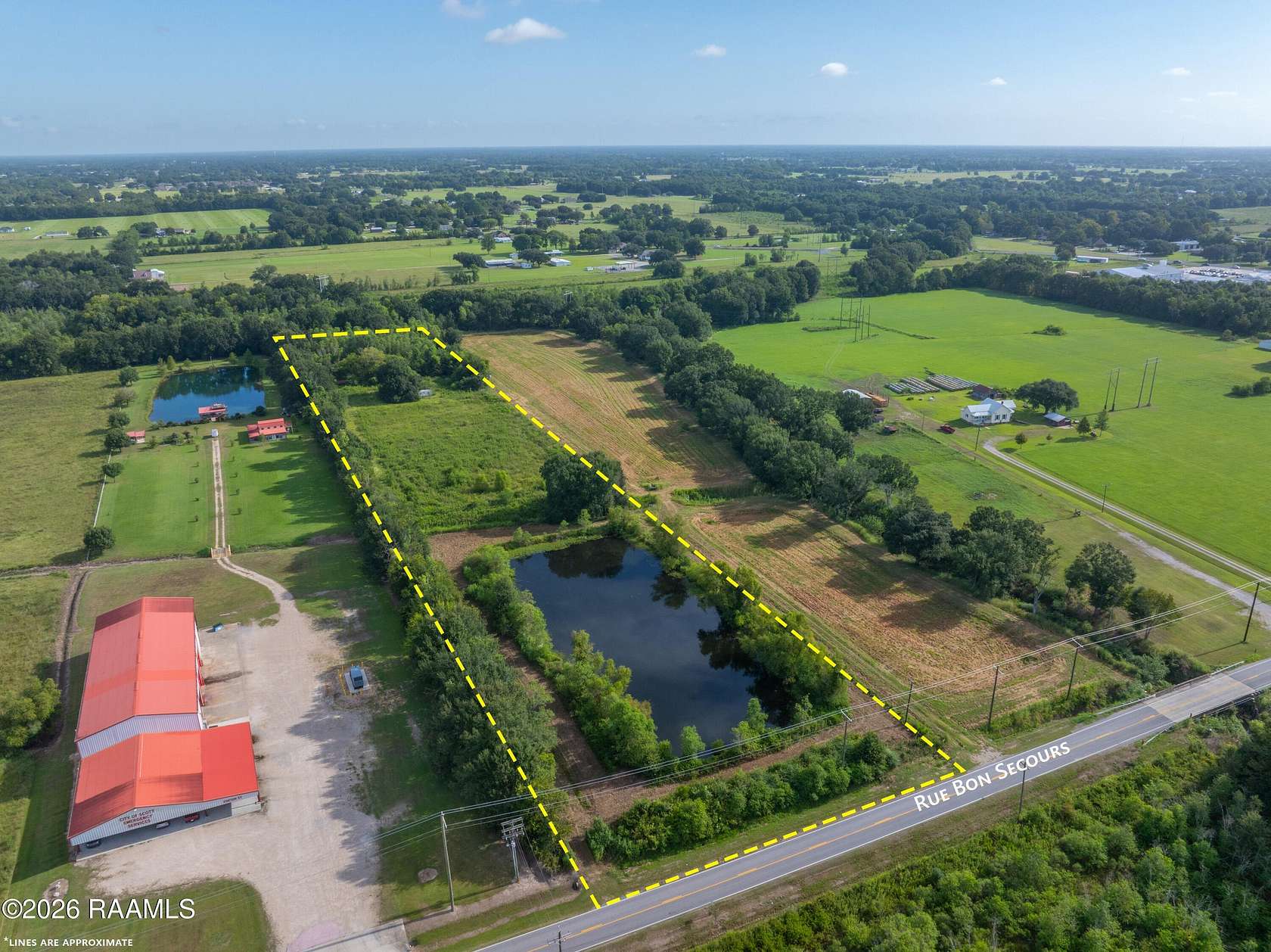 6.8 Acres of Residential Land for Sale in Scott, Louisiana