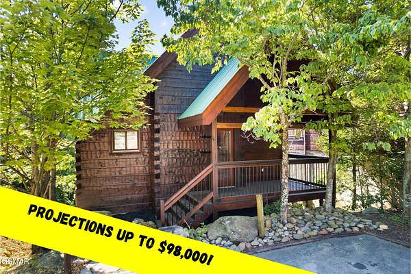 2.33 Acres of Land with Home for Sale in Gatlinburg, Tennessee
