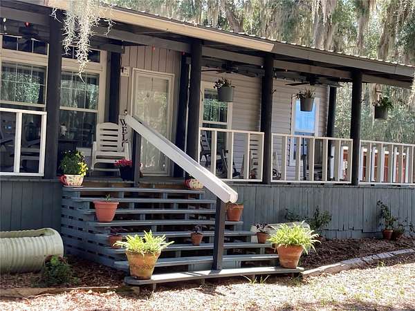 10 Acres of Land with Home for Sale in Seville, Florida