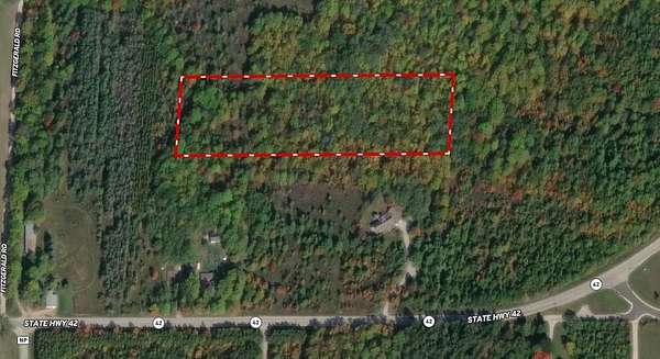 5 Acres of Residential Land for Sale in Ellison Bay, Wisconsin