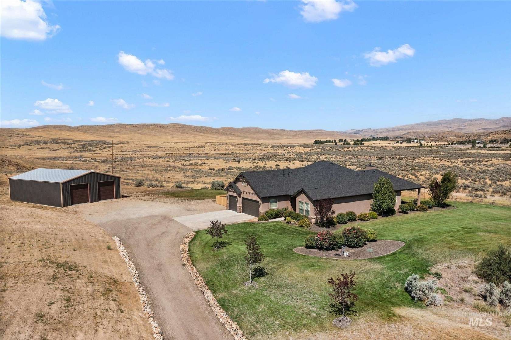 10 Acres of Land with Home for Sale in Eagle, Idaho