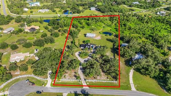 5 Acres of Land with Home for Sale in Myakka City, Florida