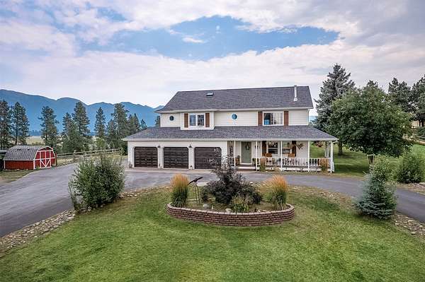 4 Acres of Land with Home for Sale in Kalispell, Montana