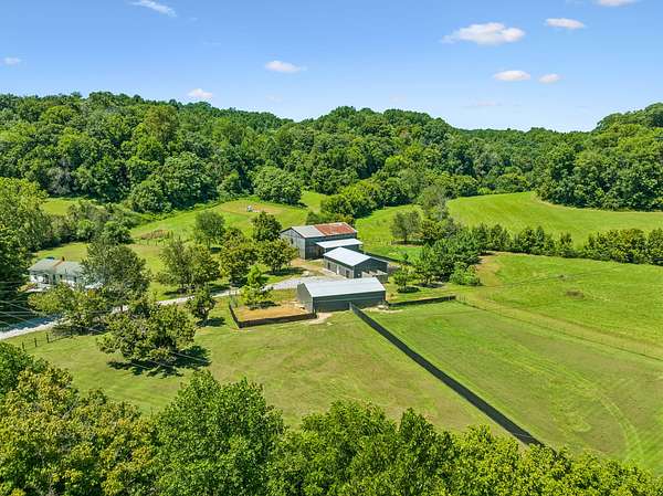 45.7 Acres of Agricultural Land with Home for Sale in Columbia, Tennessee