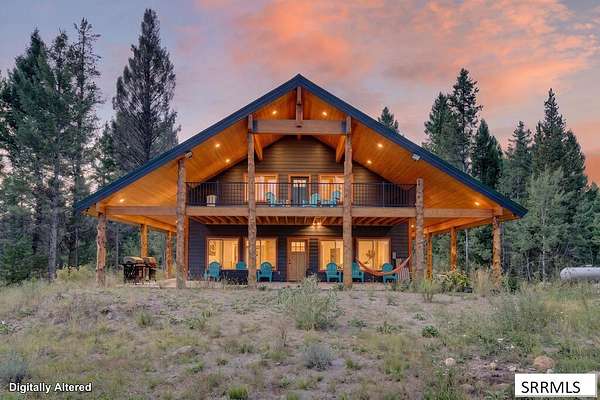 5.78 Acres of Land with Home for Sale in Island Park, Idaho