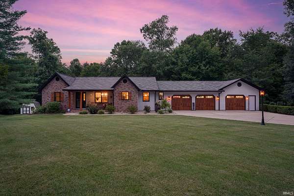 3.27 Acres of Land with Home for Sale in Bedford, Indiana
