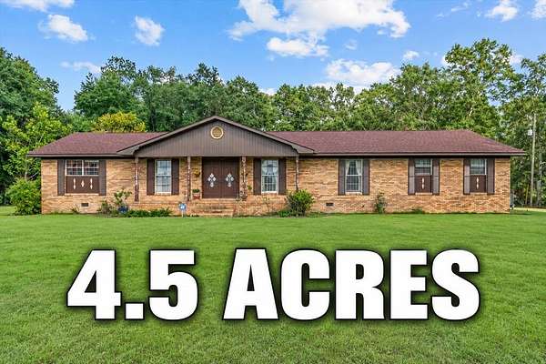 4.5 Acres of Land with Home for Sale in Ariton, Alabama