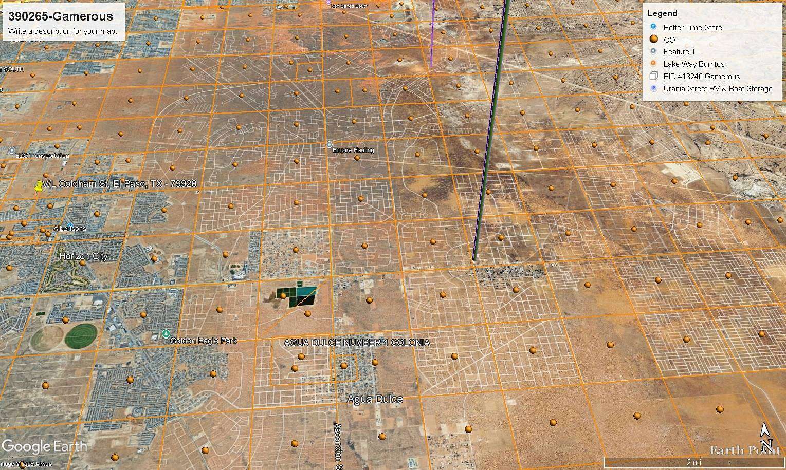 1.65 Acres of Land for Sale in El Paso, Texas