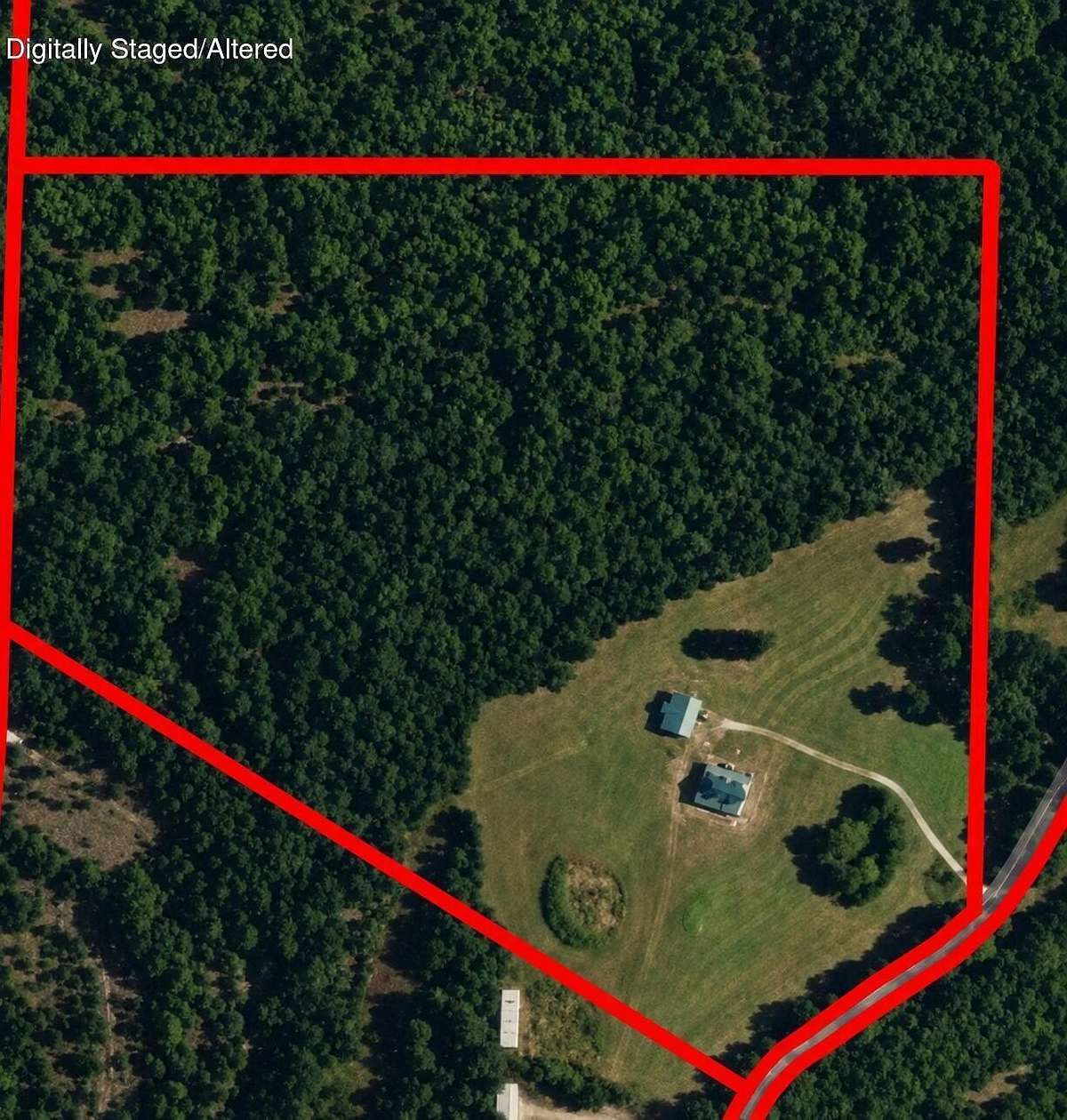 29.5 Acres of Land with Home for Sale in Kissee Mills, Missouri