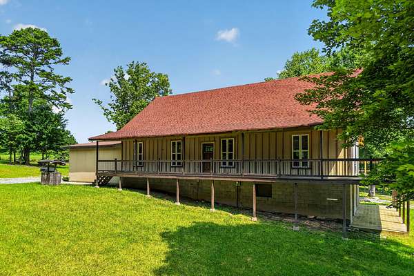 4.55 Acres of Land with Home for Sale in Palmer, Tennessee