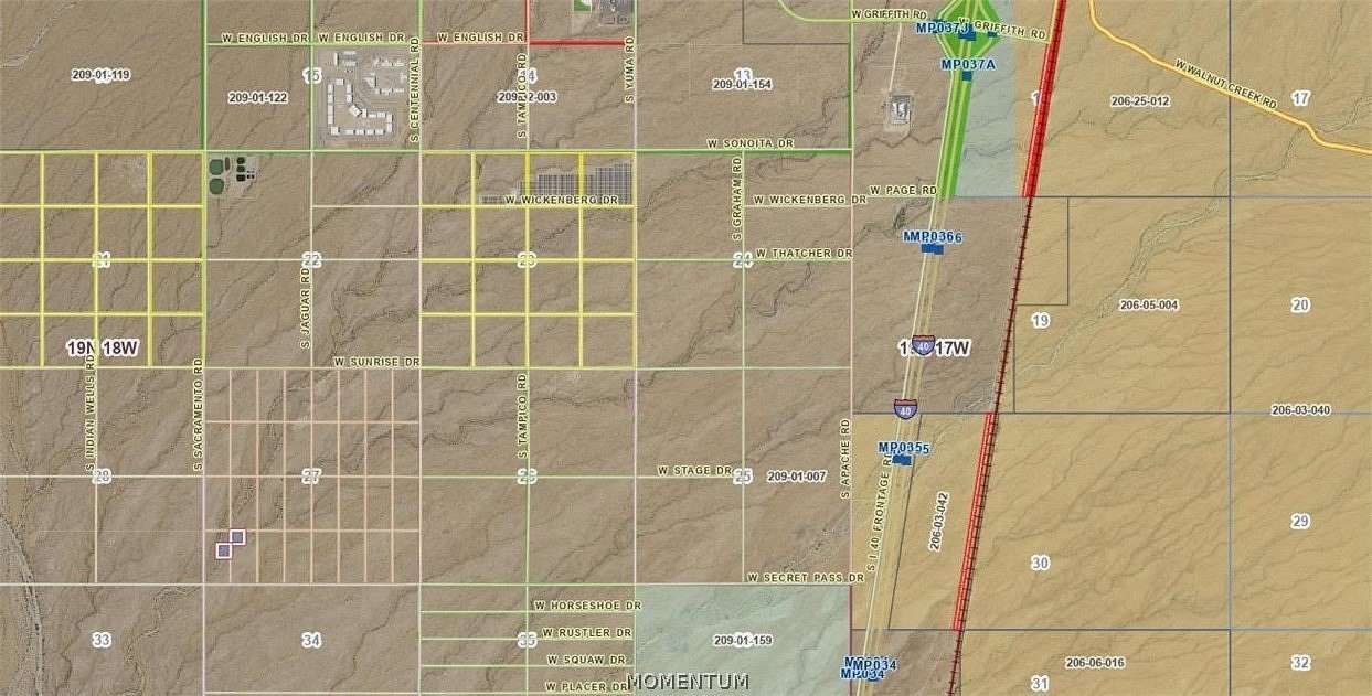 4.7 Acres of Residential Land for Sale in Golden Valley, Arizona
