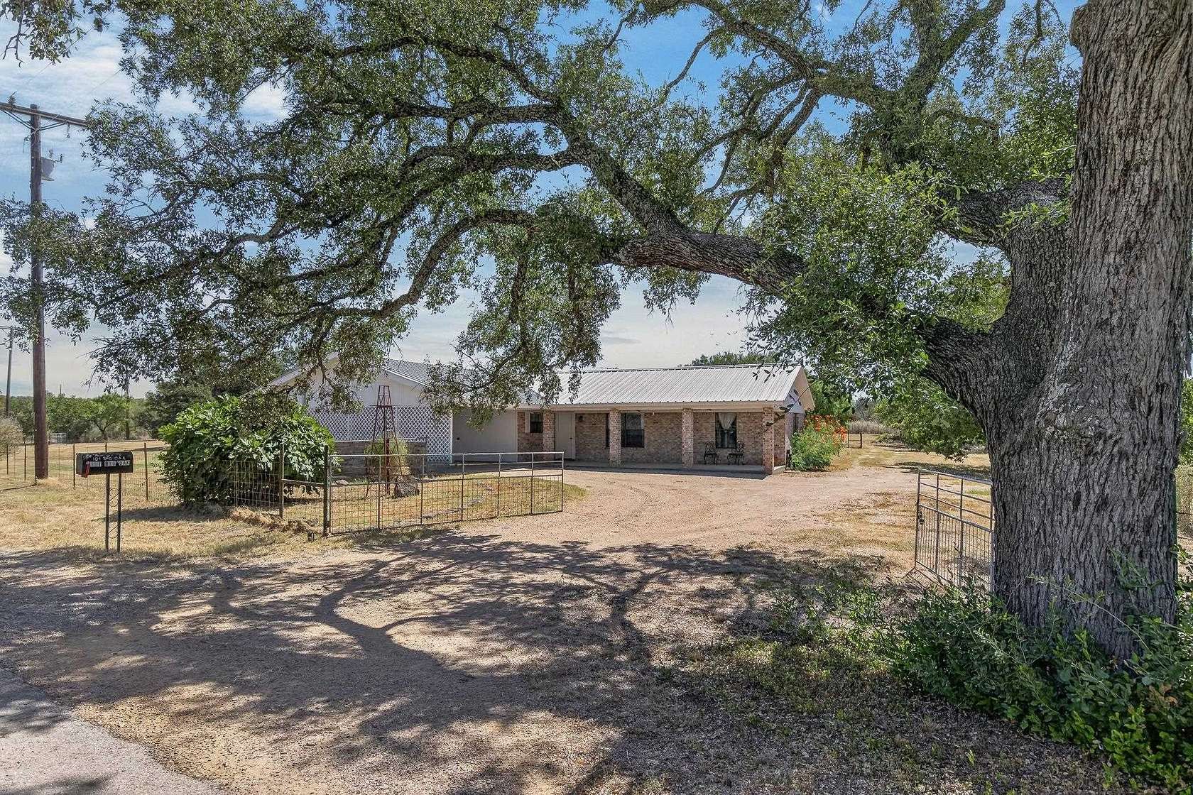 7 Acres of Land with Home for Sale in Marble Falls, Texas