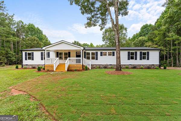 12.7 Acres of Land with Home for Sale in Franklin, Georgia