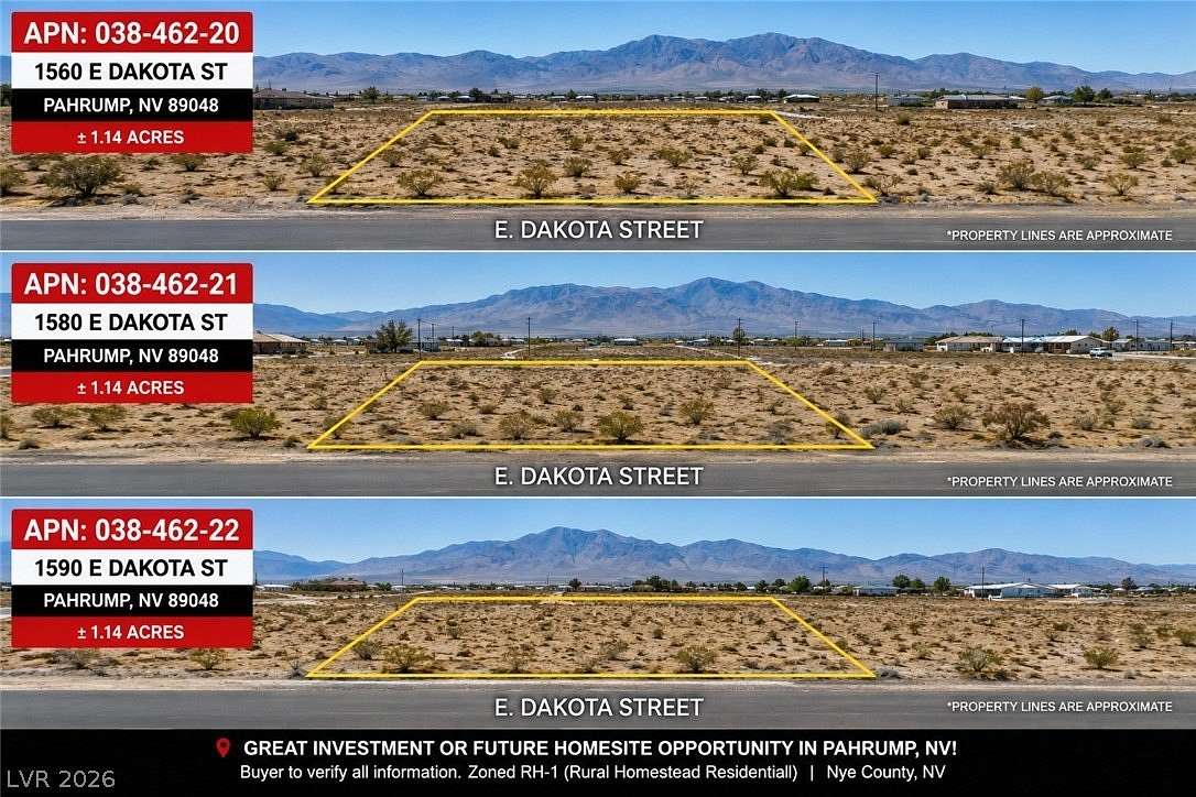 0.23 Acres of Residential Land for Sale in Pahrump, Nevada