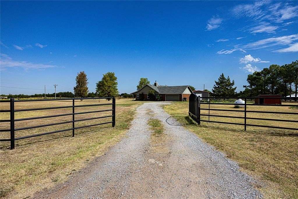 5 Acres of Land with Home for Sale in Mustang, Oklahoma