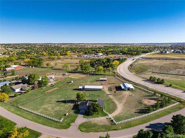 3.6 Acres of Land with Home for Lease in Parker, Colorado
