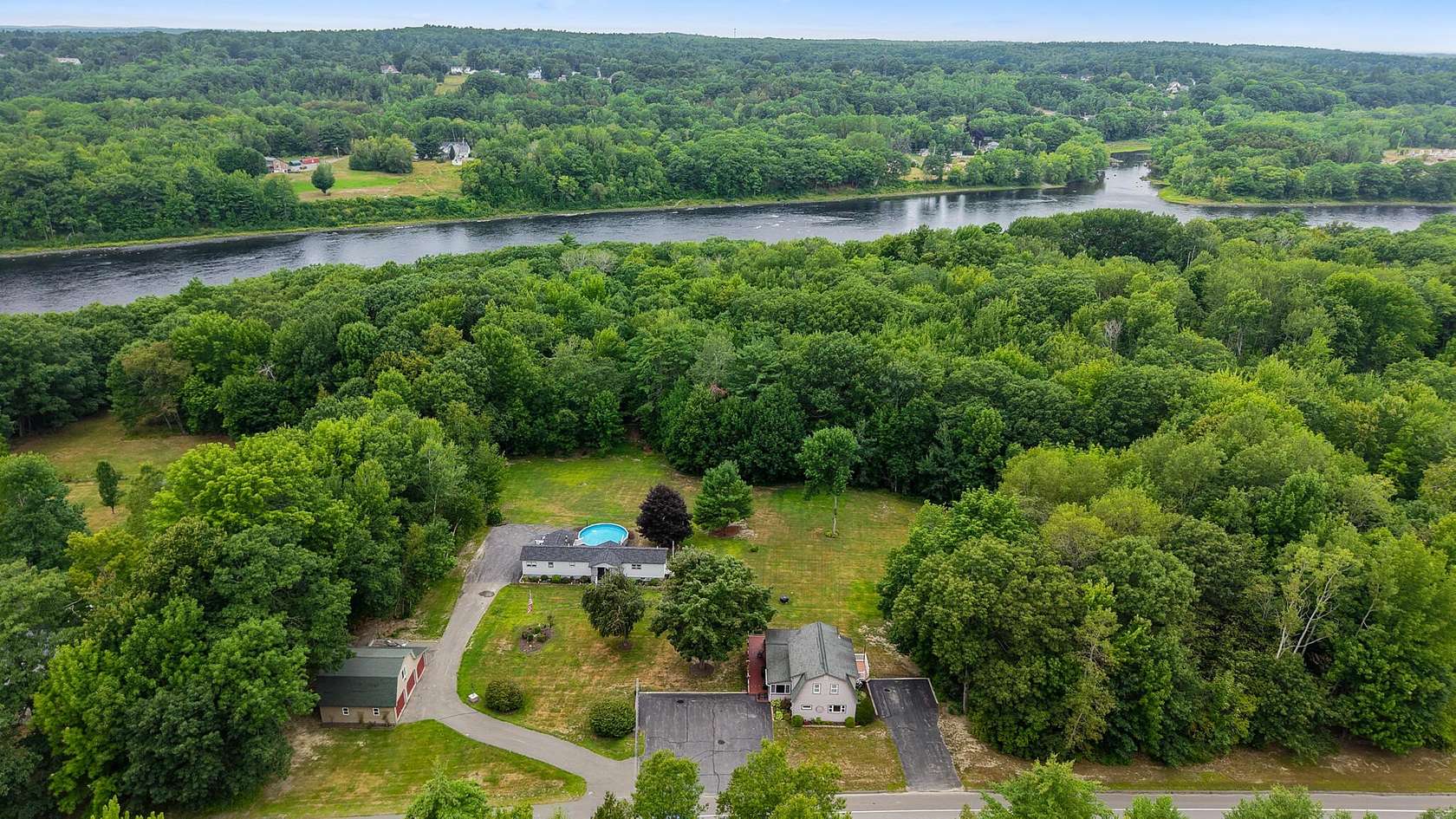 7.63 Acres of Land with Home for Sale in Bradley, Maine