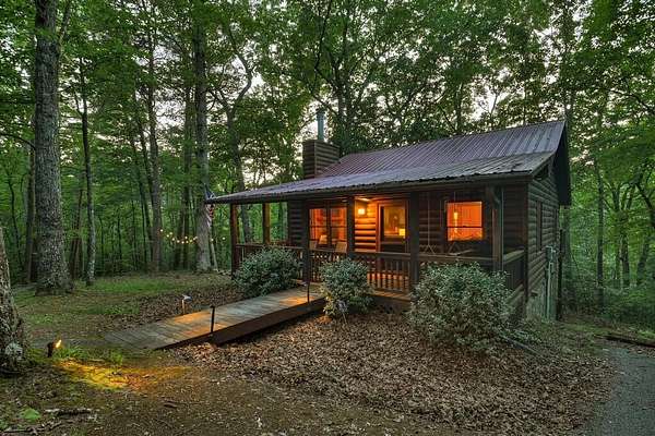 1.69 Acres of Land with Home for Sale in Blue Ridge, Georgia