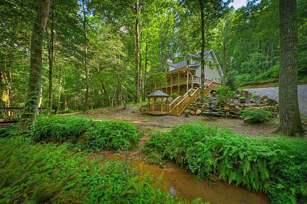 5 Acres of Land with Home for Sale in Ellijay, Georgia