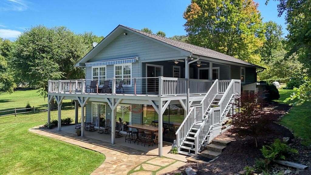 3.23 Acres of Land with Home for Sale in Hayesville, North Carolina