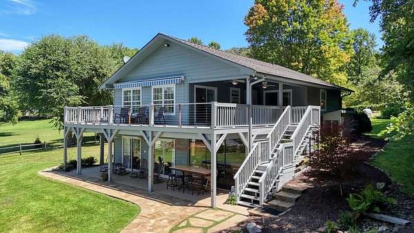 3.23 Acres of Land with Home for Sale in Hayesville, North Carolina
